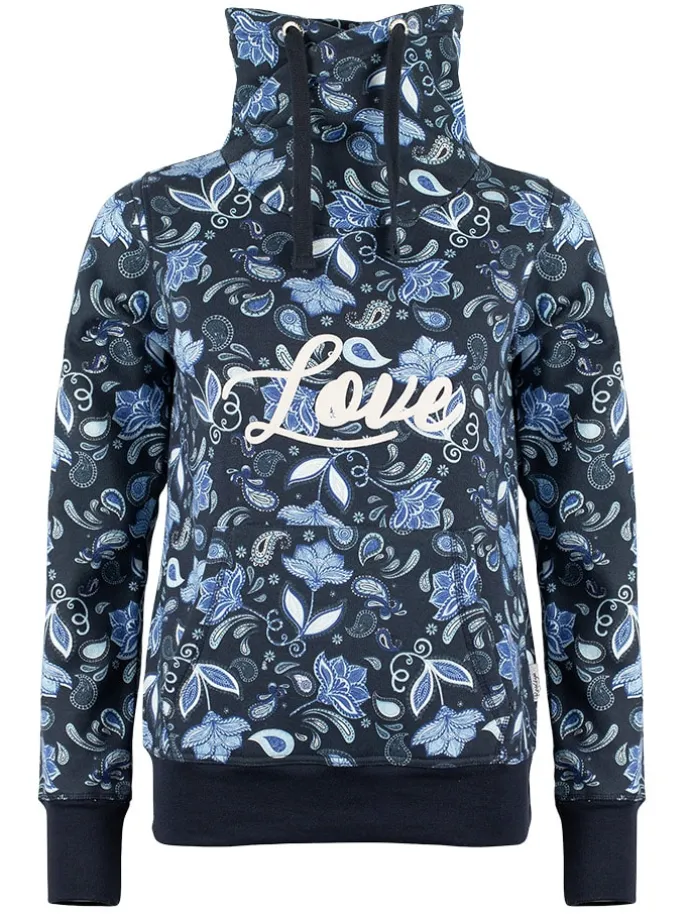 Sweatshirt in Dunkelblau