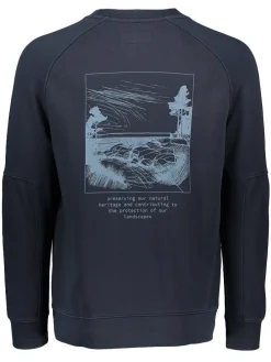Sweatshirt in Dunkelblau