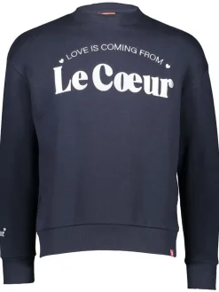 Sweatshirt in Dunkelblau