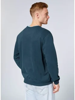 Sweatshirt in Dunkelblau