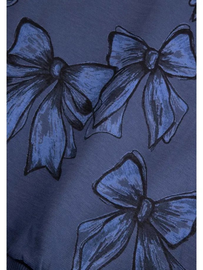 Sweatshirt in dunkelblau