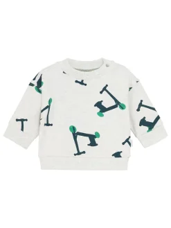 Sweatshirt in Grau