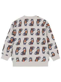 Sweatshirt in Grau