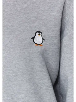 Sweatshirt in Grau