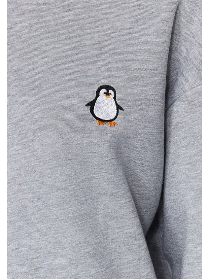 Sweatshirt in Grau