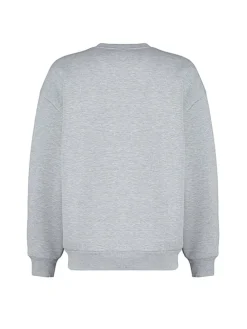 Sweatshirt in Grau