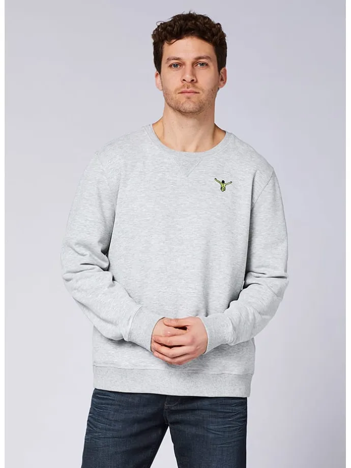 Sweatshirt in Grau