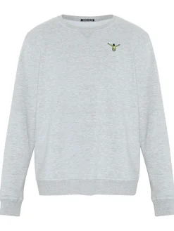 Sweatshirt in Grau