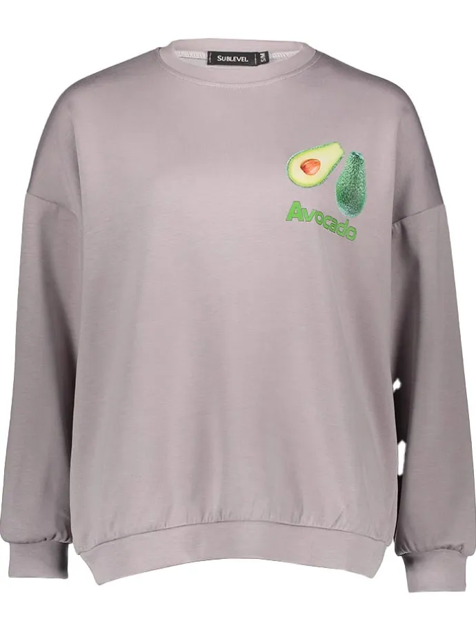 Sweatshirt in Grau