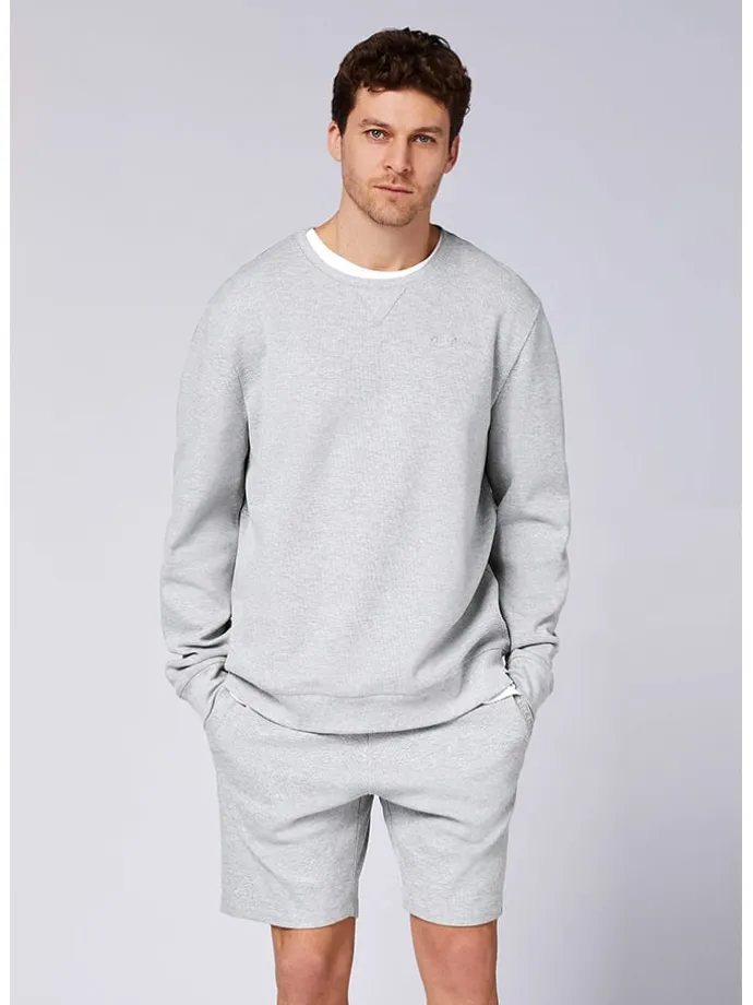 Sweatshirt in Grau