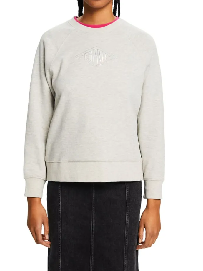 Sweatshirt in Grau