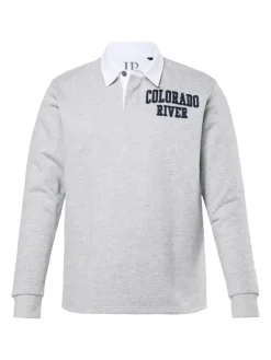 Sweatshirt in grau melange
