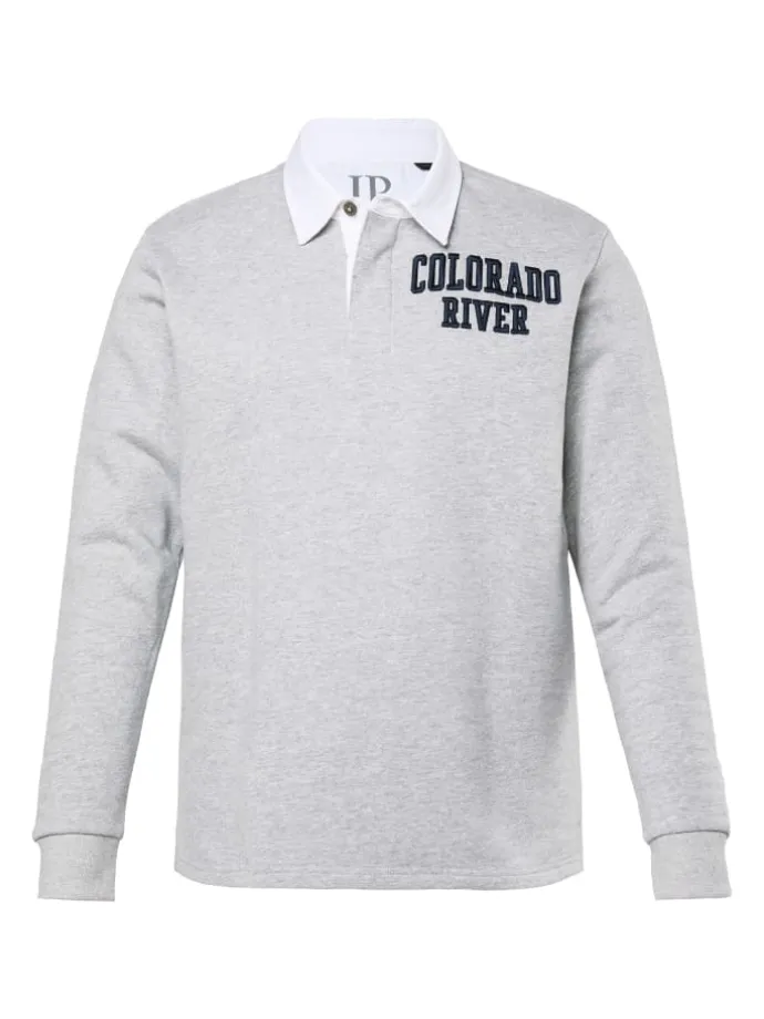 Sweatshirt in grau melange