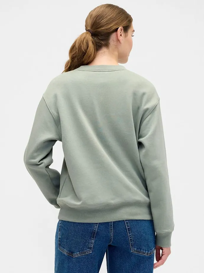 Sweatshirt in Grün