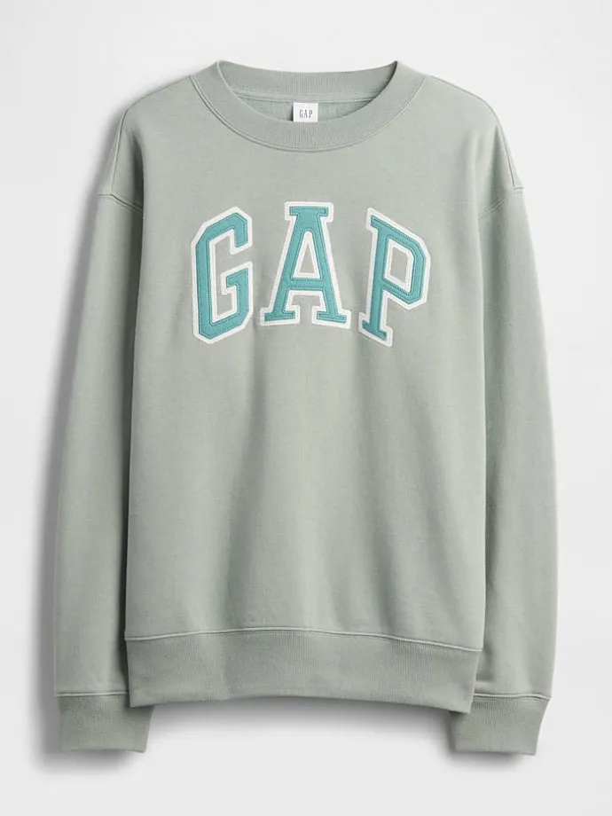 Sweatshirt in Grün