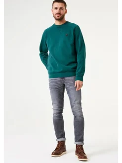 Sweatshirt in Grün