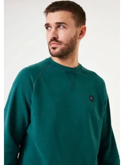 Sweatshirt in Grün