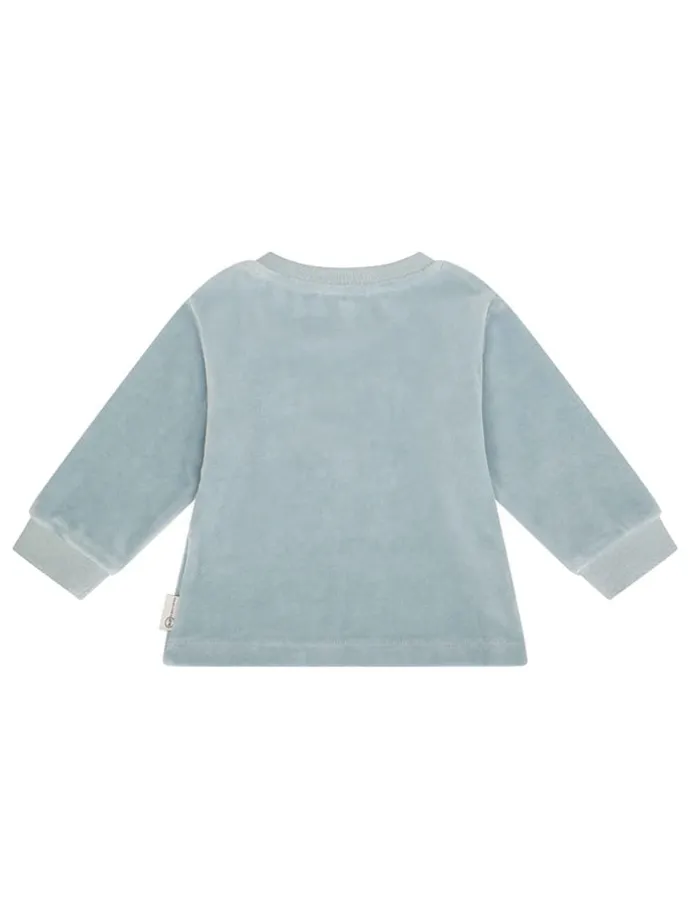 Sweatshirt in Hellblau