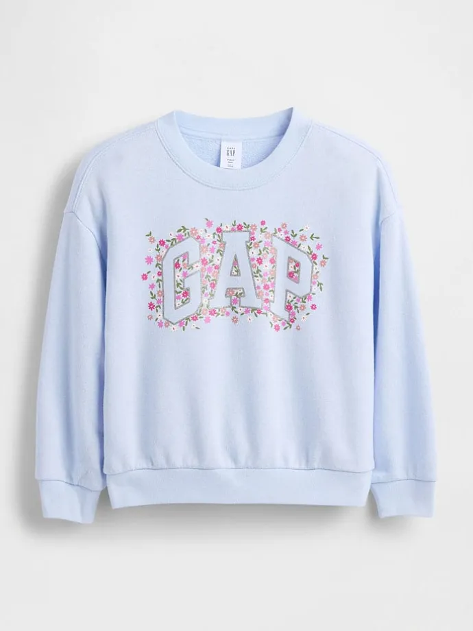 Sweatshirt in Hellblau