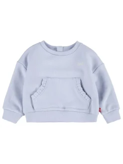 Sweatshirt in Hellblau