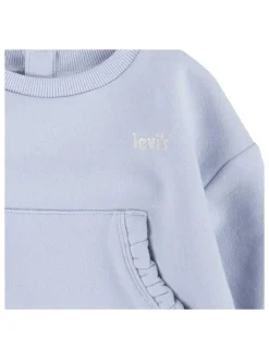 Sweatshirt in Hellblau