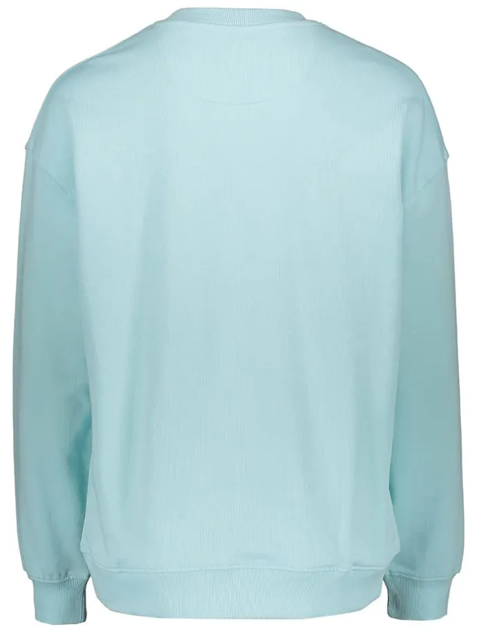 Sweatshirt in Hellblau