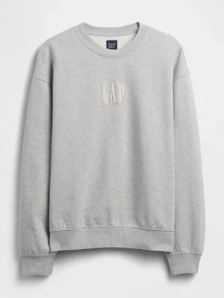 Sweatshirt in Hellgrau