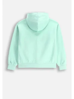 Sweatshirt in in Minzfarbe