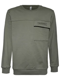 Sweatshirt in Khaki