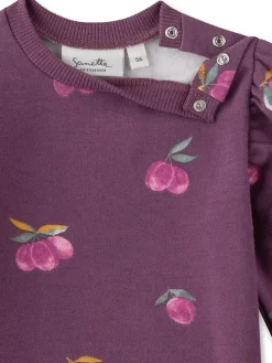Sweatshirt in Lila