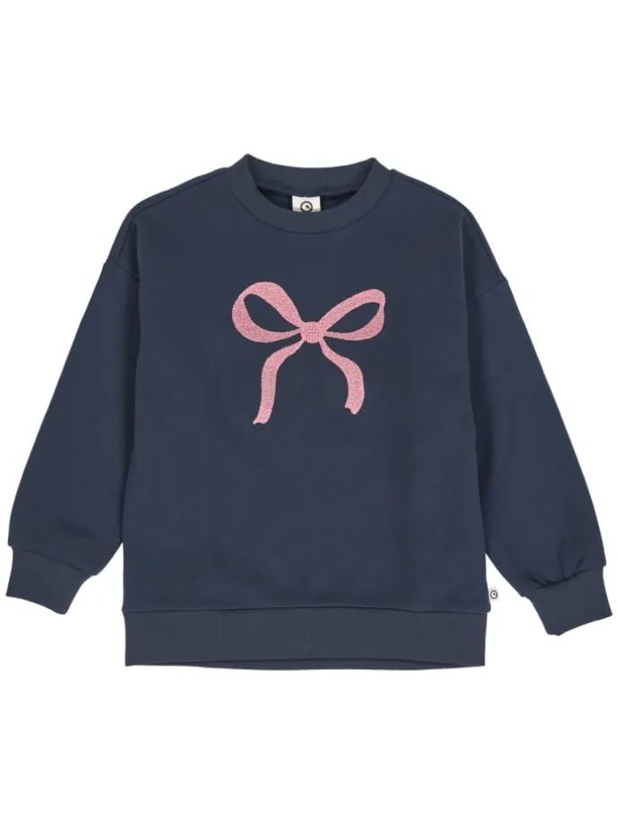 Sweatshirt in Night blue