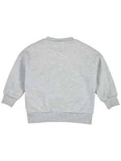 Sweatshirt in Pale greymarl