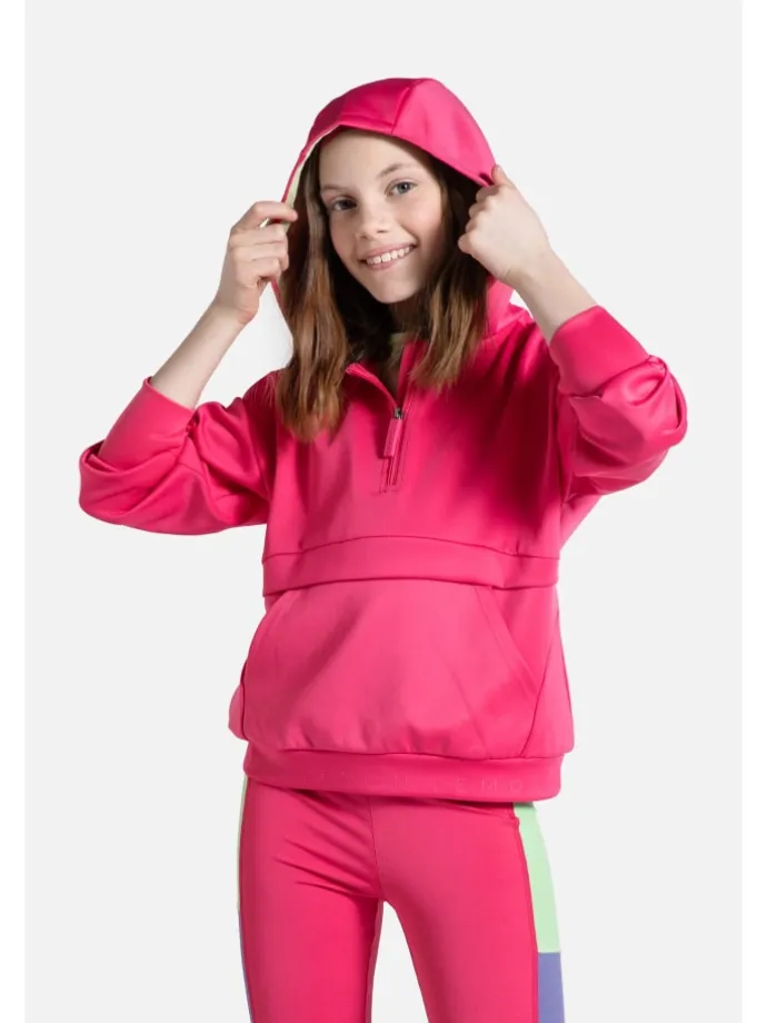 Sweatshirt in rosa