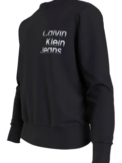 Sweatshirt in Schwarz