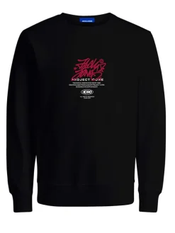 Sweatshirt in Schwarz