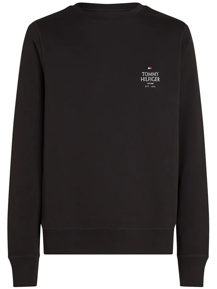 Sweatshirt in Schwarz