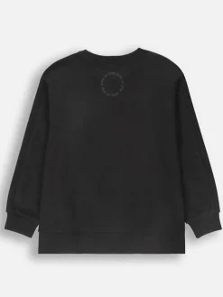 Sweatshirt in Schwarz