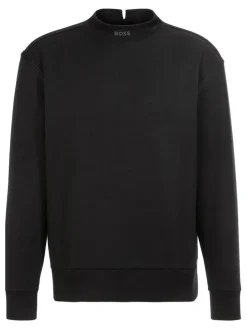 Sweatshirt in Schwarz