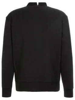 Sweatshirt in Schwarz