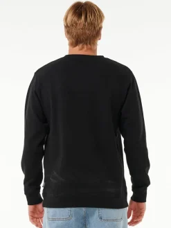 Sweatshirt in Schwarz