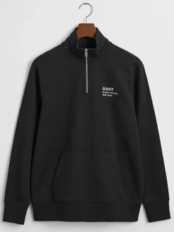 Sweatshirt in Schwarz