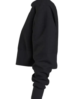 Sweatshirt in Schwarz