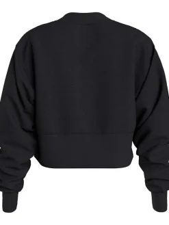 Sweatshirt in Schwarz