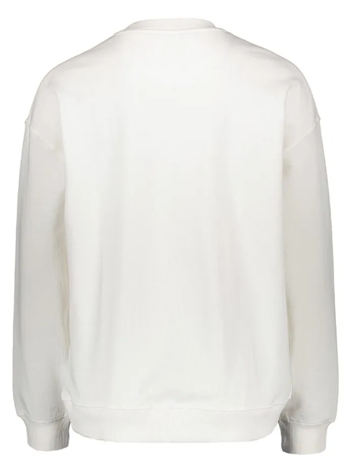 Sweatshirt in Weiß