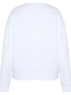 Sweatshirt in Weiß