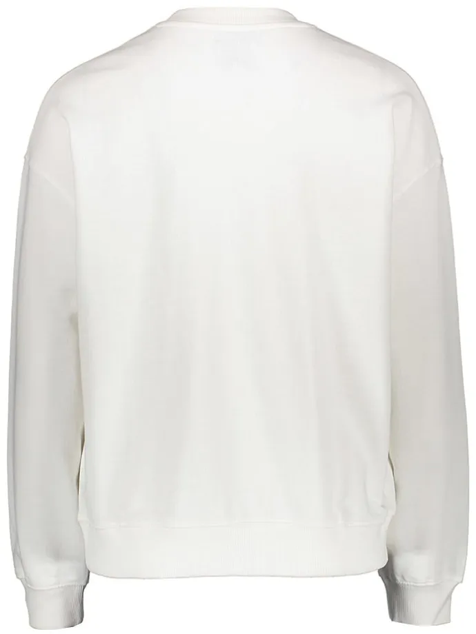Sweatshirt in Weiß
