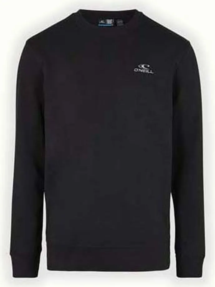 Sweatshirt "Logo" in Schwarz