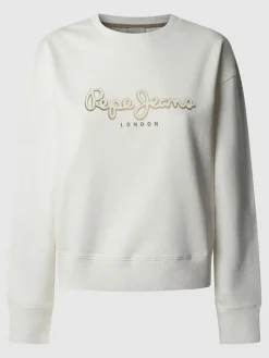 Sweatshirt "Maddy" in Creme