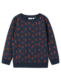Sweatshirt "Nenean" in Dunkelblau
