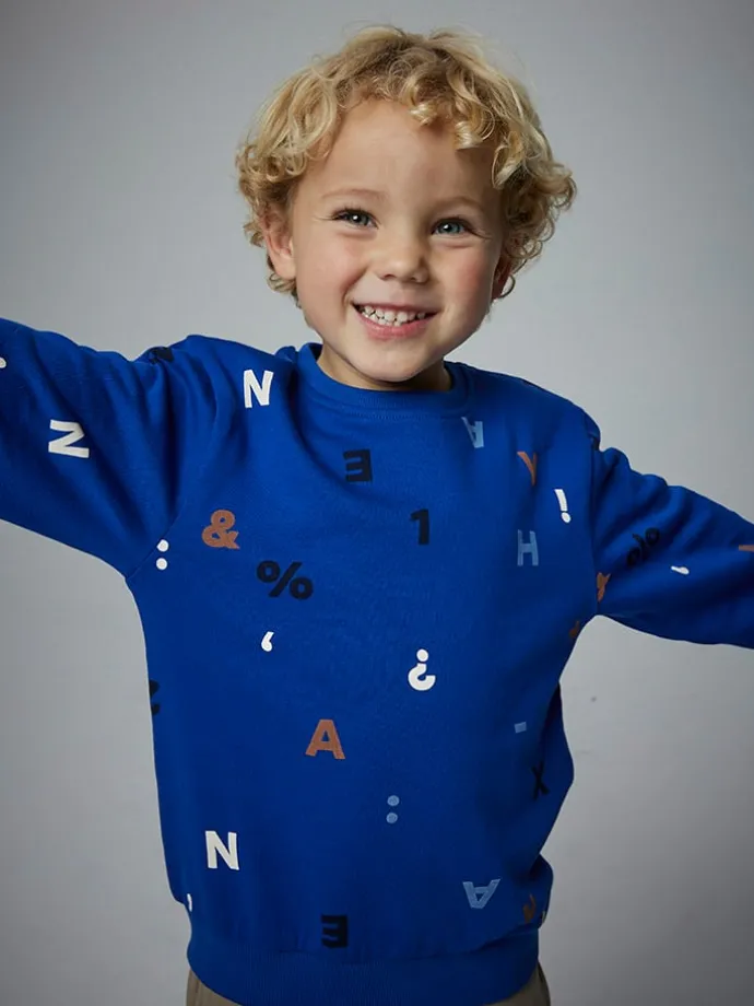 Sweatshirt "Orling" in Blau